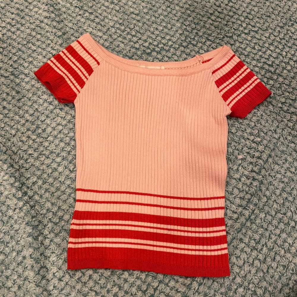 Off the shoulder sweater